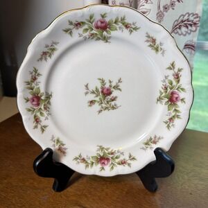 Vtg Floral Scalloped Edge Porcelain Dessert Plate Johann Haviland Germany 7.75''